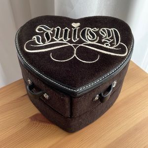 Juicy Couture fabric jewellery box